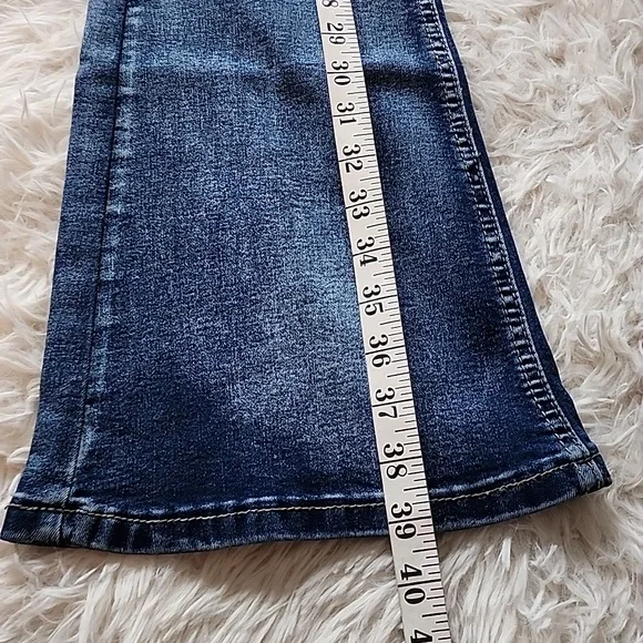 Bamboo Brand New Classic Women's Dark Blue Super Soft Flare Jeans - Picture 8 of 10